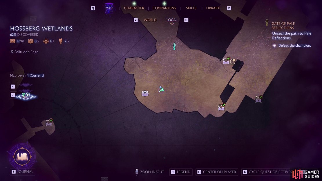 You&rsquo;ll need to head to Solitude&rsquo;s Edge in the Hossberg Wetlands to find the Champion.
