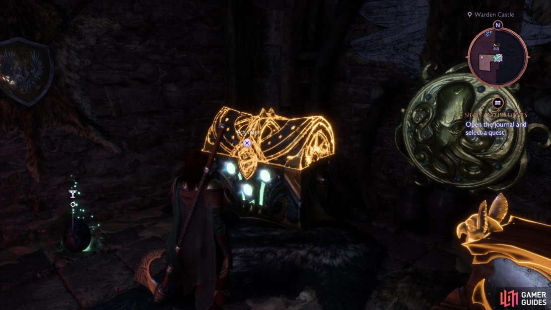 You&rsquo;ll find a whole horde of treasure upon completing the Warden Vault quest.