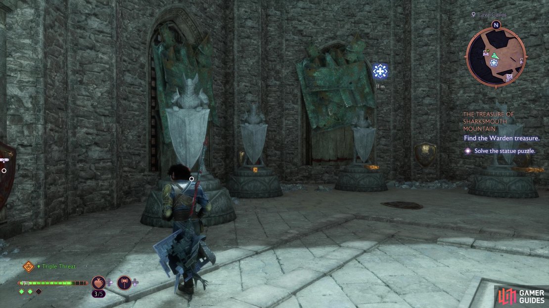 You&rsquo;ll need to solve a tricky statue puzzle if you wish to get the Treasure of Sharksmouth Mountain in Dragon Age: The Veilguard.