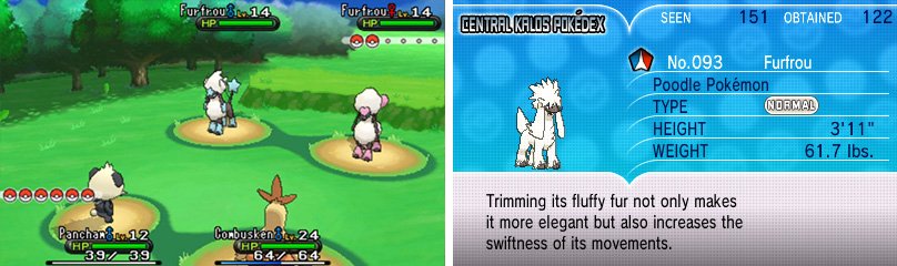 Furfrou aren&rsquo;t good against Rock, Steel, Ghost or Fighting Pokemon.