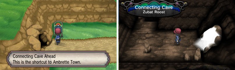 There are Zubats here, but fortunately they&rsquo;re not as common as in previous games.