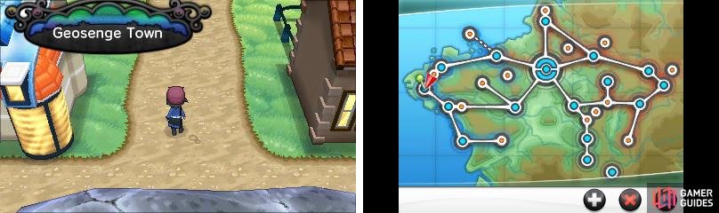 You&rsquo;ll meet the third gym leader at Geosenge, but there&rsquo;ll be no battle just yet.