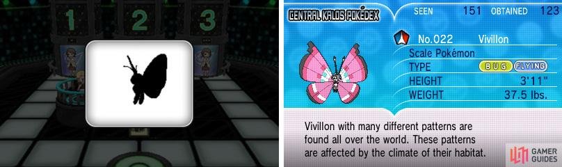 The silhouette to the left should match Vivillon&rsquo;s on the right (it doesn&rsquo;t here).