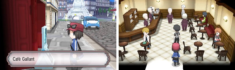 There definitely aren&rsquo;t a shortage of cafes in Lumiose city. If in doubt, use the taxi.