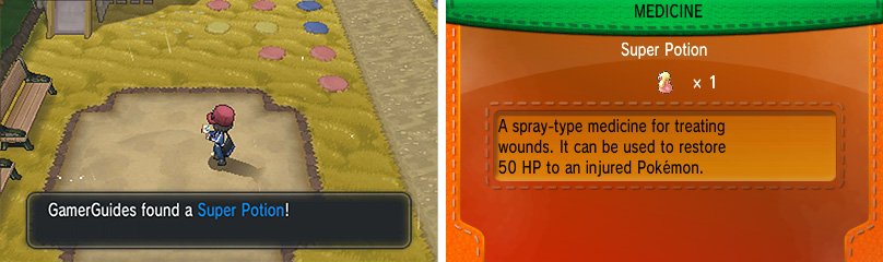 Super Potions will provide a decent level of healing to one of your Pok&eacute;mon.
