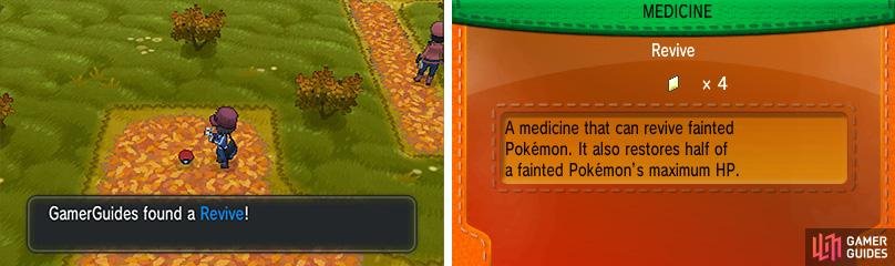 Revive restore 50% of a KO&rsquo;d Pok&eacute;mon&rsquo;s maximum Hit Points (HP).