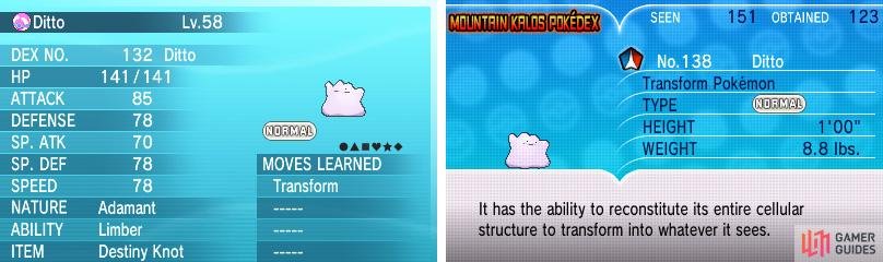 Ditto has very few qualms with who it breeds with.
