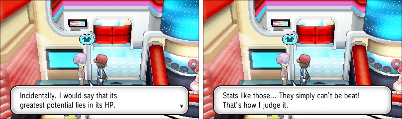 Speak to the IV judge and he&rsquo;ll tell you your Pokemon&rsquo;s best stats.
