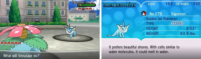 Your rival has caught an Eevee that&rsquo;s a similar type to your starter.