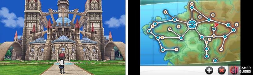 Welcome to the lofty home of the Elite Four!