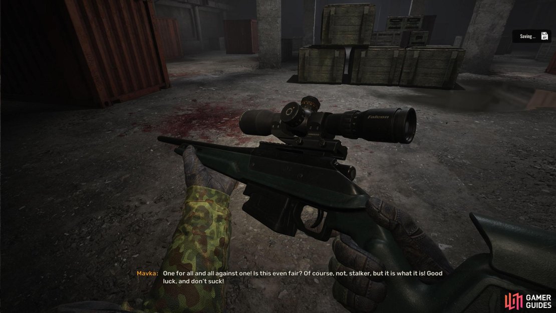The third round gives you the powerful M701 Super sniper rifle.