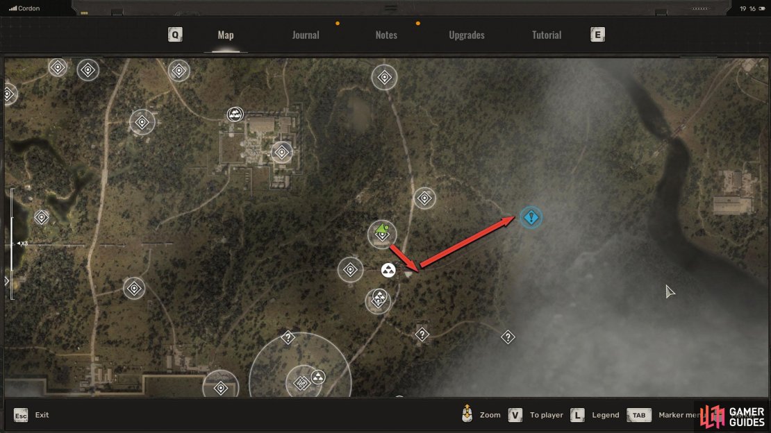 Head back to the collapsed bridge and follow the tracks east to find the Tunnel Camp.