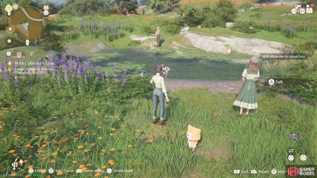 Visit Velly at the Bug Catcher&rsquo;s Cabin to begin the quest.