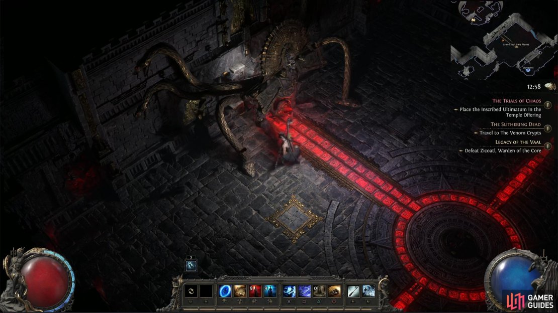 Zicoatl is the main boss of Jiquani&rsquo;s Sanctum in Act 3.