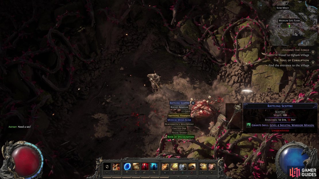 Don&rsquo;t forget to pocket the Book of Specialisation once the Crowbell is defeated.