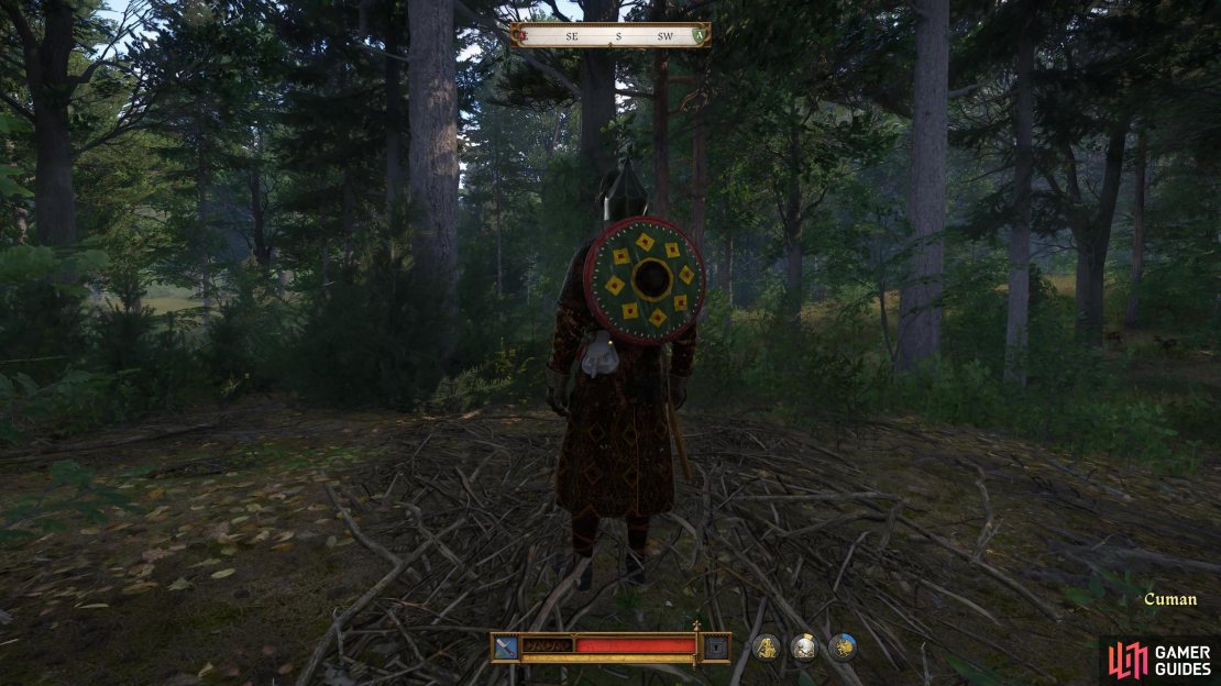 Some Cumans will naturally walk away from the camp, making them easy to kill.