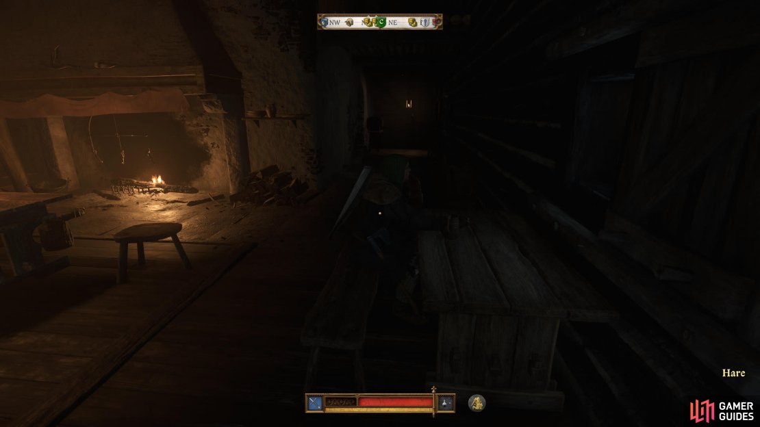 Just as Pasha was, you&rsquo;ll be able to find Hare sat at a table in The Devil&rsquo;s Den.