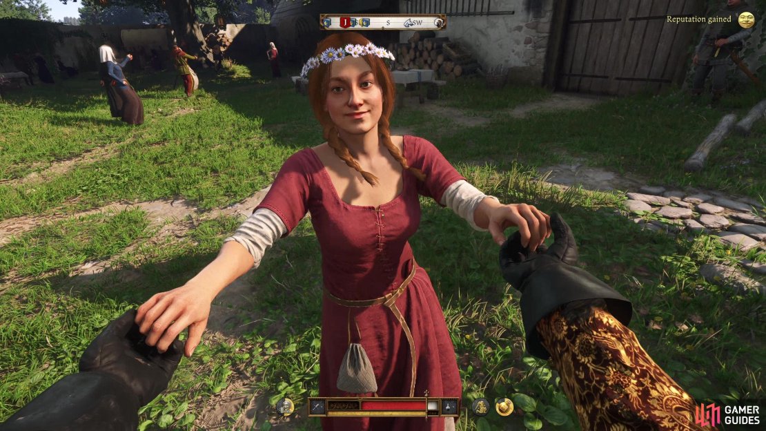 After you&rsquo;ve completed everything you can in Trosky, advance the main quest by attending the Semine wedding,