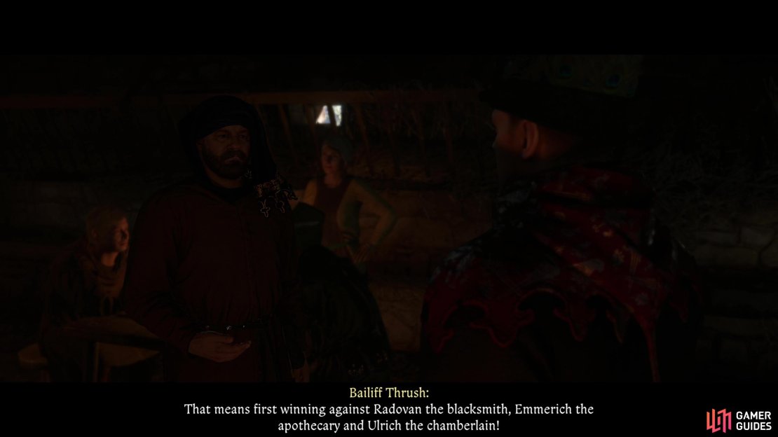 During the Semine Wedding you can enter a dice tournament.