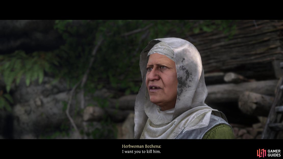 After dealing with Ota, return to Bozhena and she&rsquo;ll ask you to kill Jakesh.