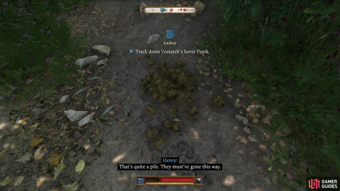 Follow various clues back to the poacher&rsquo;s camp,