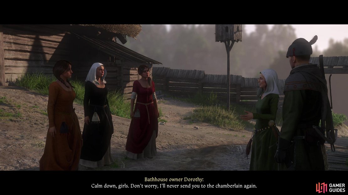 Your attempt to recruit a companion from the Zhelejov bathmaids will prove fruitless, but you&rsquo;ll at least get a lead.