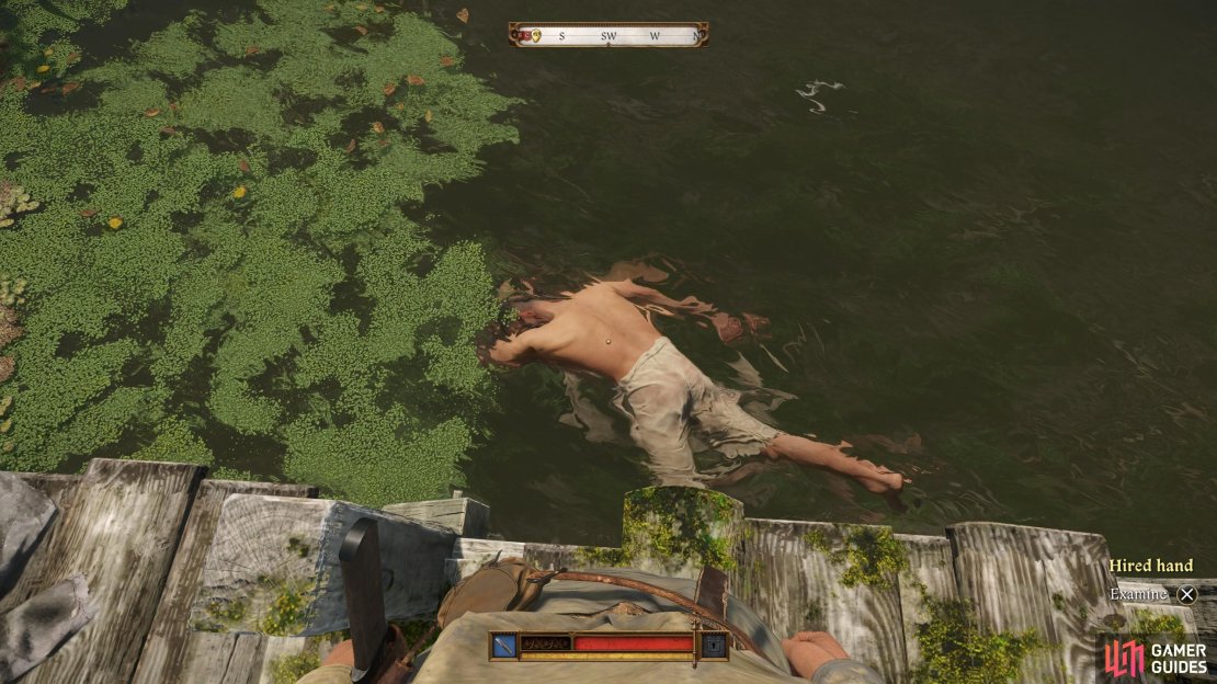 Investigate the bodies near the pier to discover that the aforementioned lads have drowned.