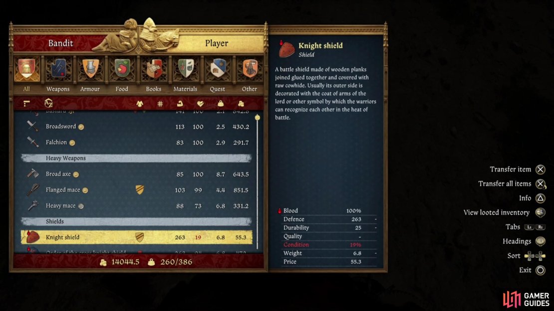 Most of your gear in Kingdom Come: Deliverance 2 has durability,