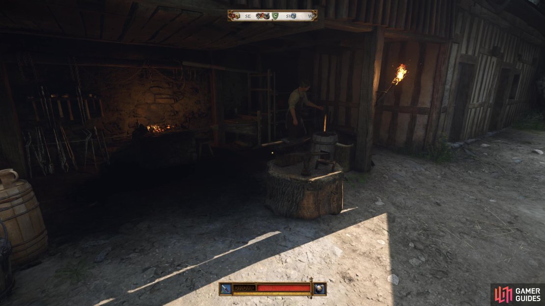Osina can be found near Henry&rsquo;s room.