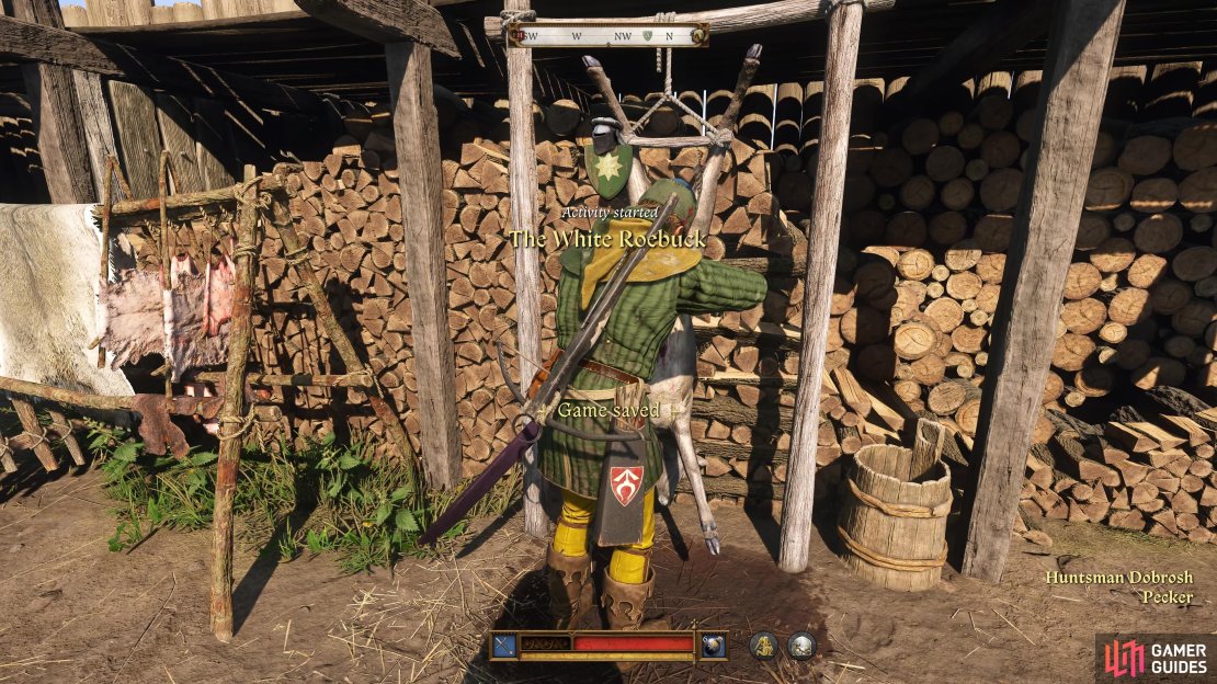 The White Roebuck is a Task in the Kuttenberg region of Kingdom Come: Deliverance II.