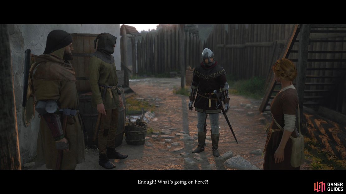 You&rsquo;ll find Klara just past the kitchen, arguing with some guards.
