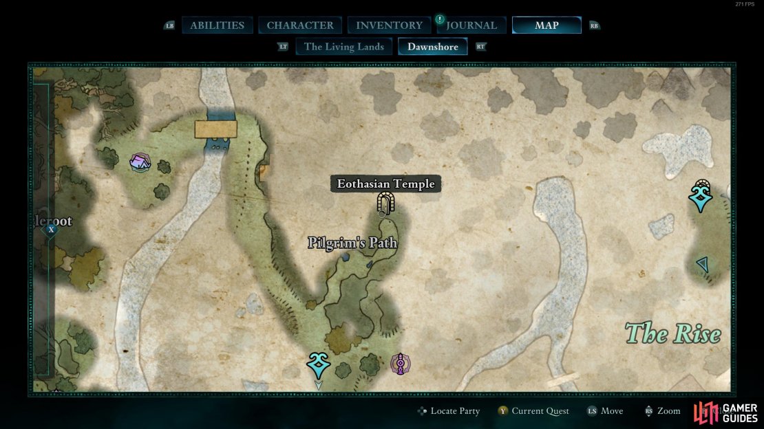 This is where the quest takes place.