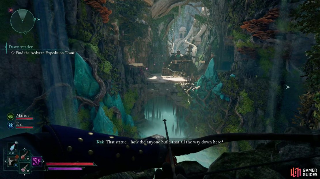 The temple offers an incredible view along the way.