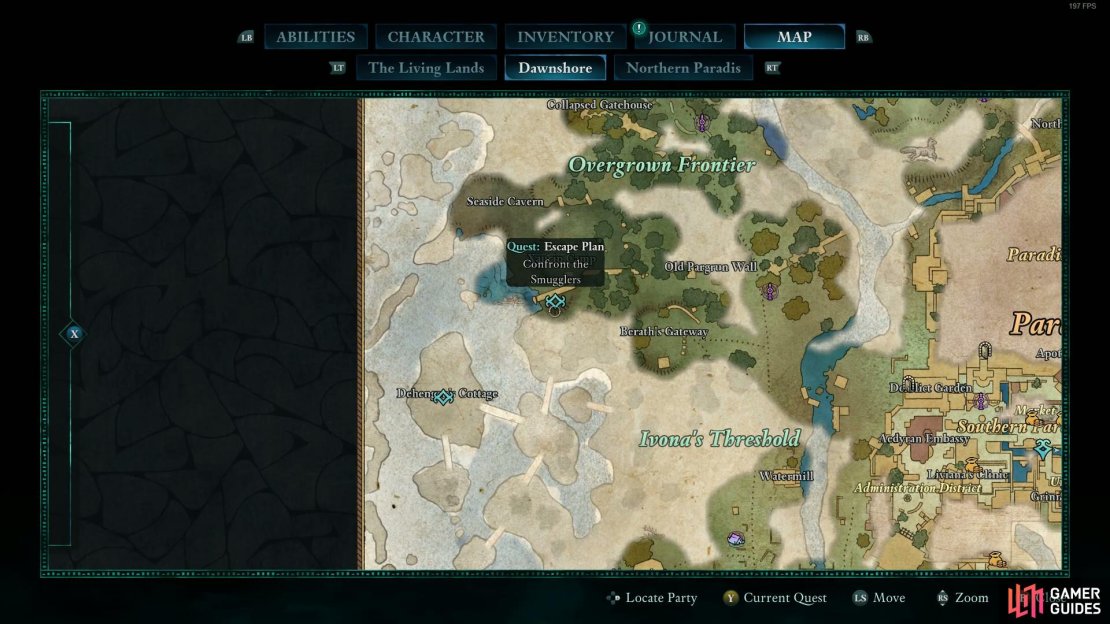 This is where the smugglers are.