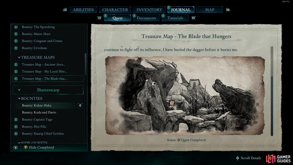Use these clues to find a unique weapon.