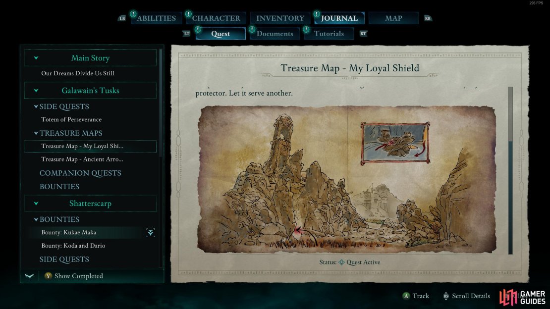 Use these clues to find the treasure.