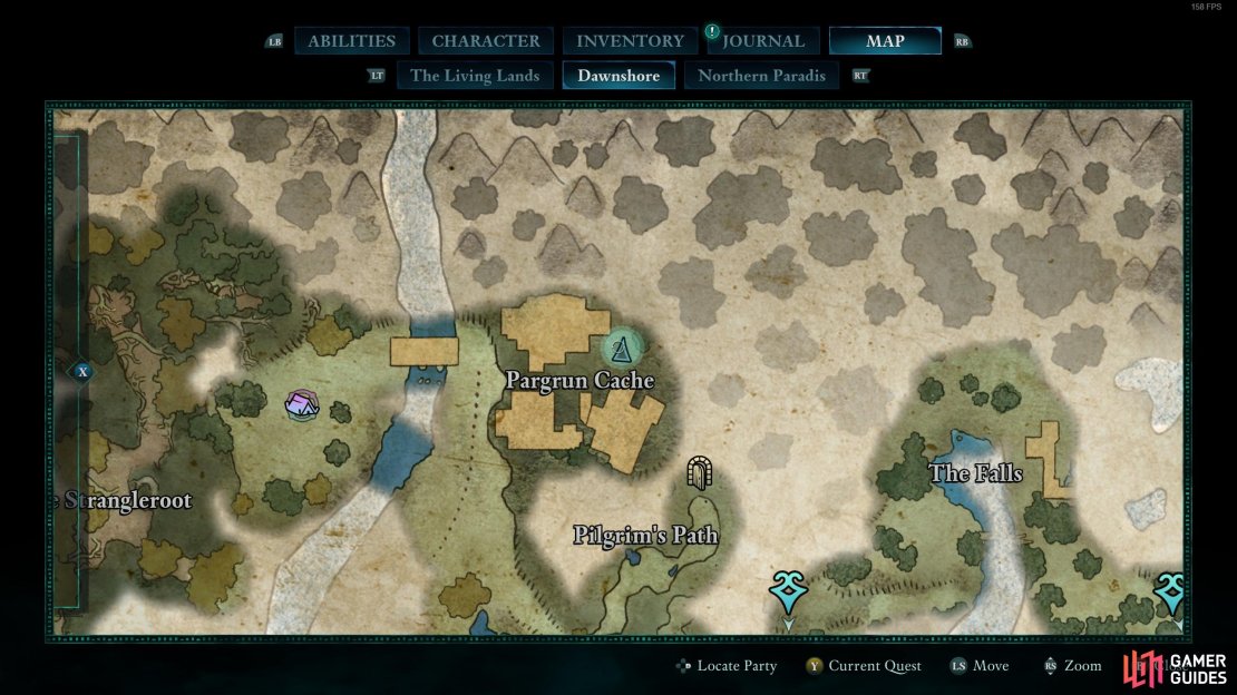 The Pargrun Cache is the next part of your relic hunt.