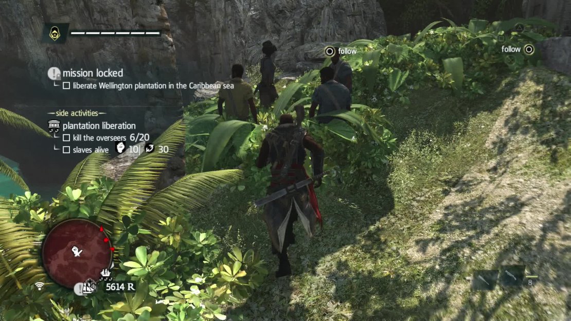 You will find members of the resistance dotted around plantations and other areas. They will help you remove guards and generally cause a ruckus for you. They are a big help for when you&rsquo;re surrounded by guards.