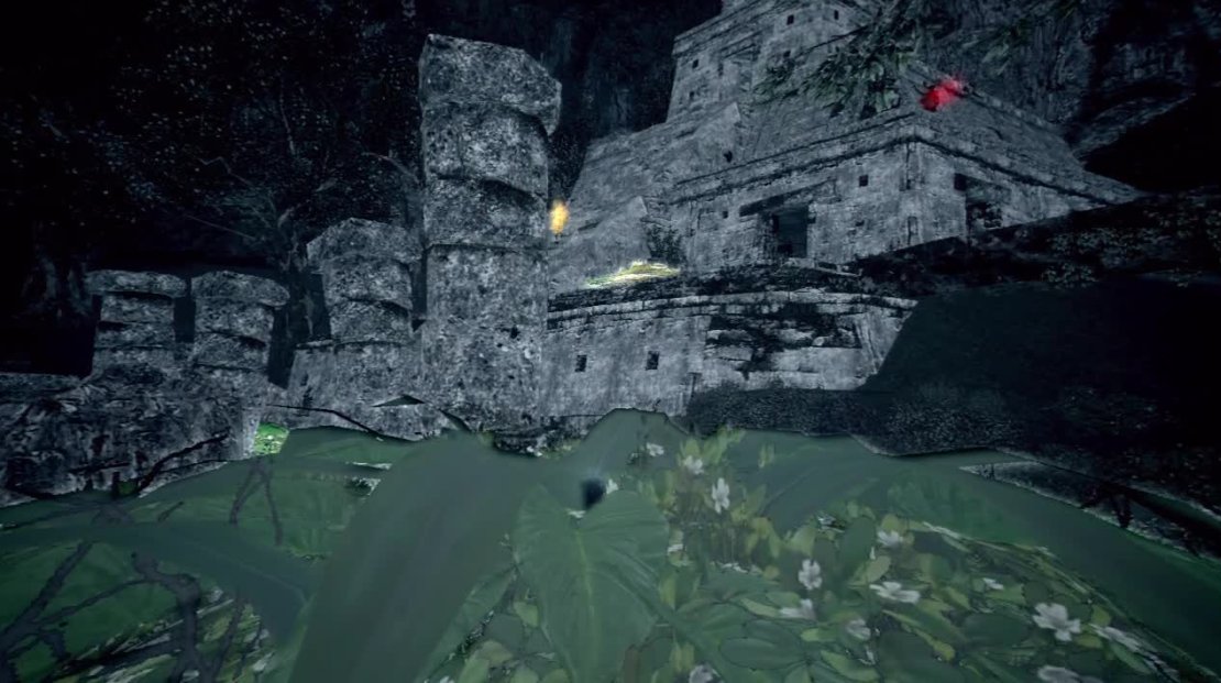 Simply clear out the surrounding area before rushing up the steps and killing the target.