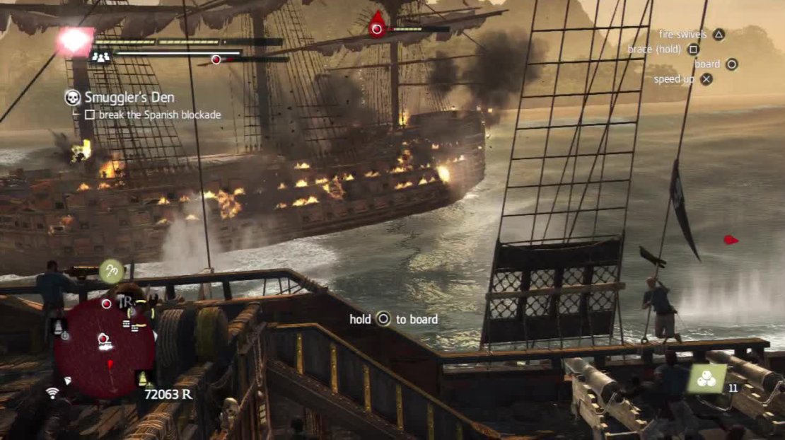 Take out the gunships first and if your ship&rsquo;s health becomes low, incapacitate one of the ships first and use it to repair the Jackdaw.