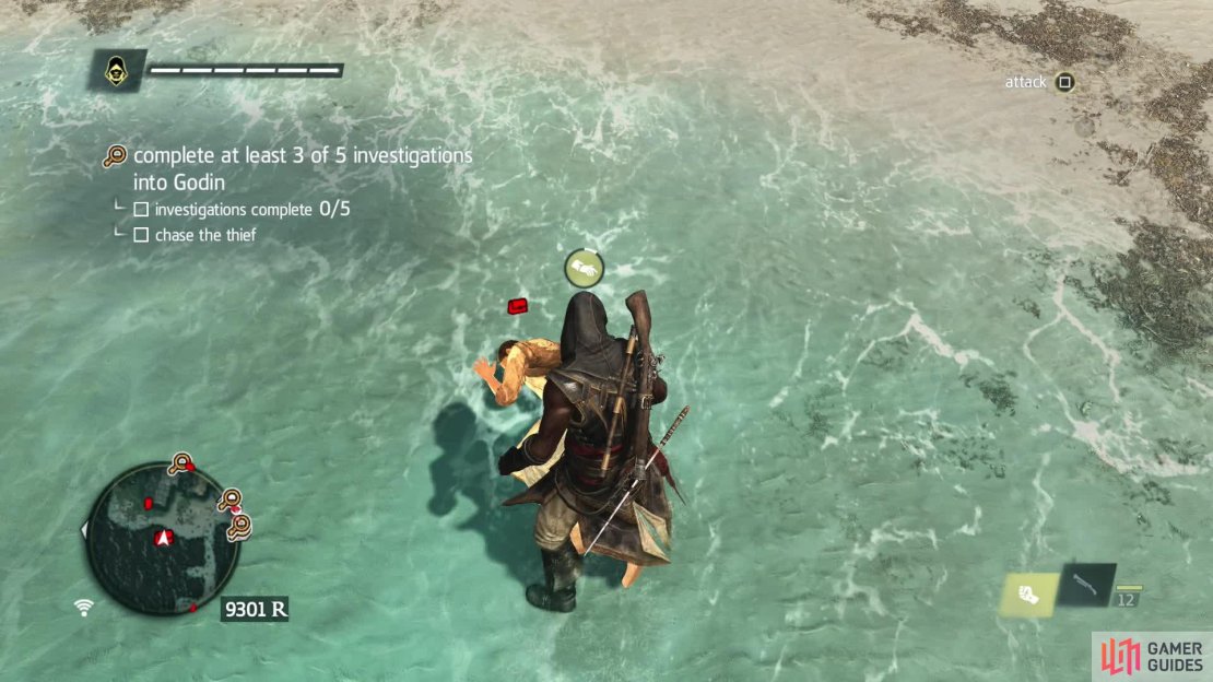 Loot him as soon as he&rsquo;s down or he&rsquo;ll just get back up and run off again.
