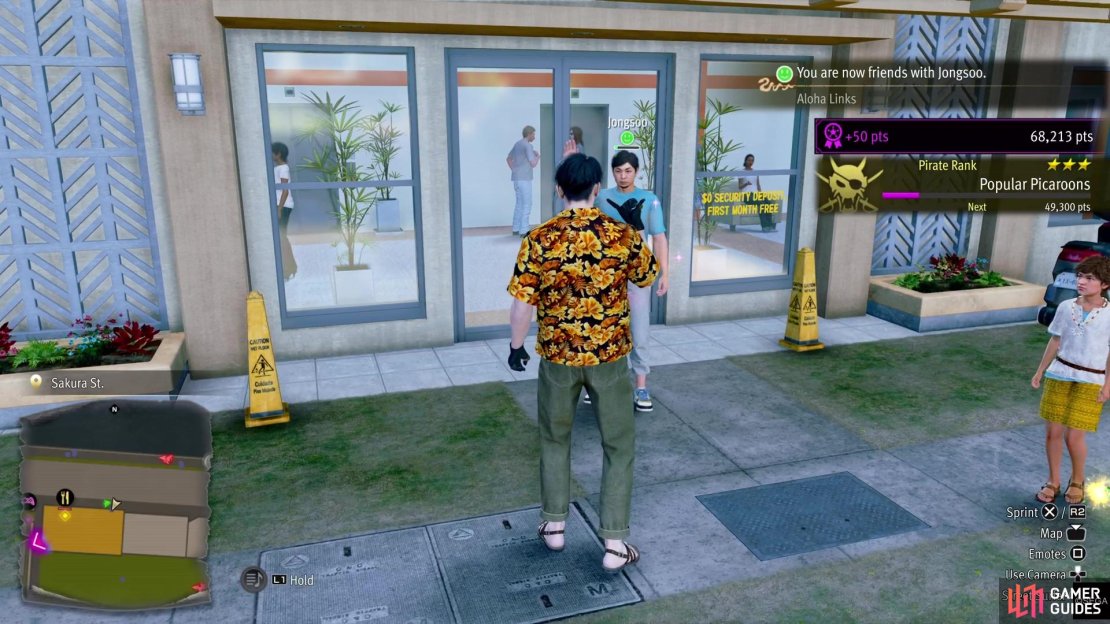 A good number of the Friends will be people wandering around the various areas.