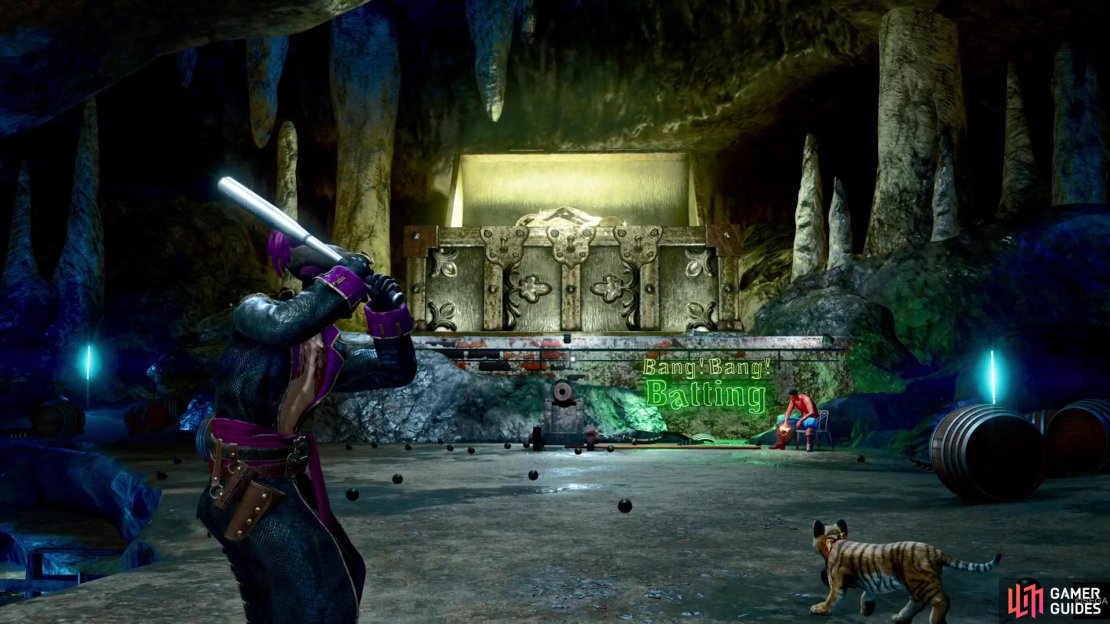 You&rsquo;ll be forced to play the Bang Bang Batting minigame before you can progress.