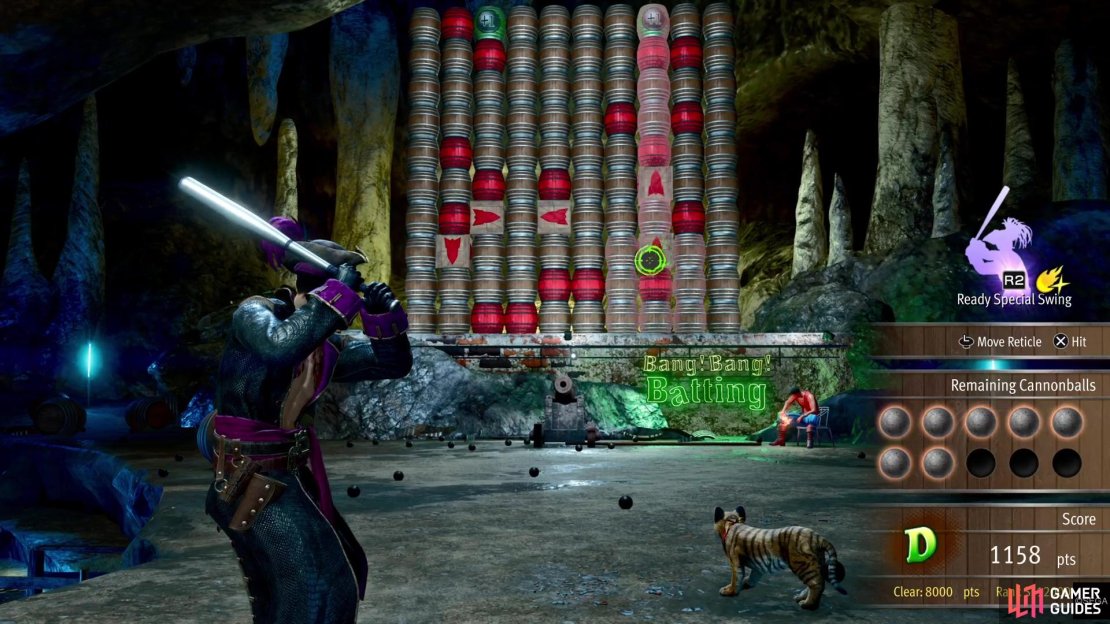 Endless Mode will continually drop barrels until you run out of cannonballs.