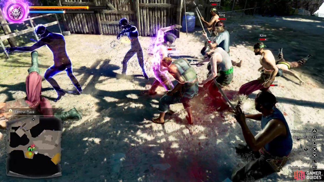 Using the Madness Gauge in Mad Dog Style will summon shadowy clones of yourself.