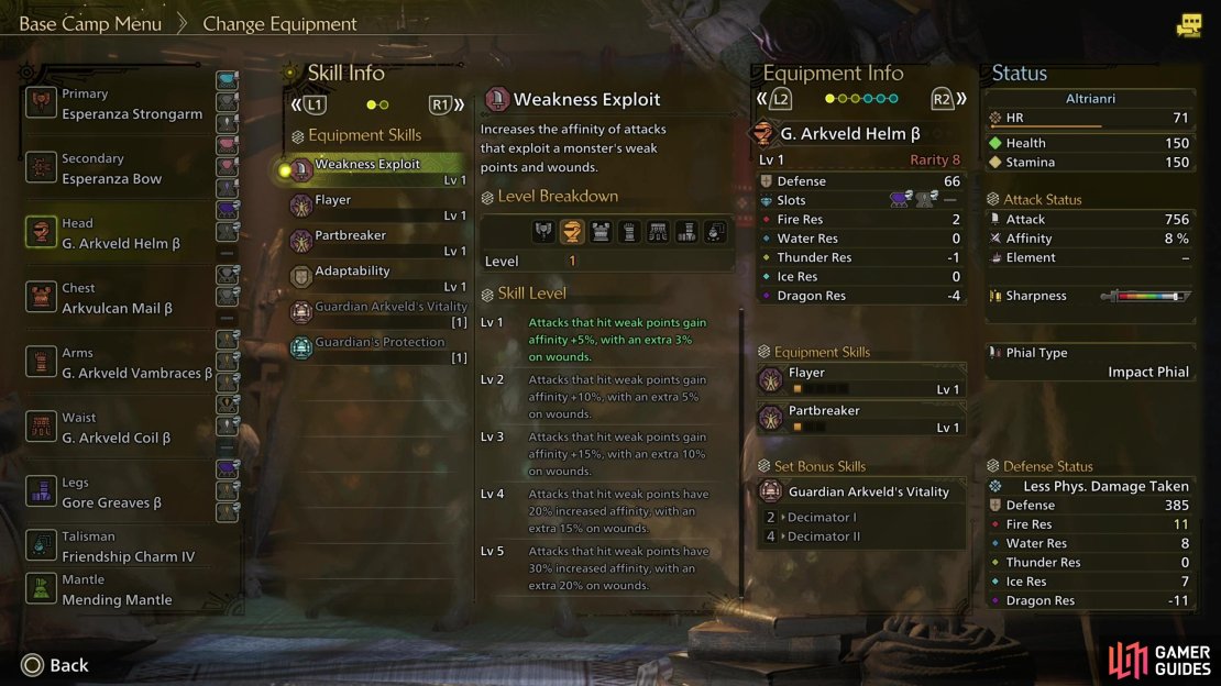 On its own, affinity isn&rsquo;t a huge damage driver - 20% affinity will only boost your average damage output by 5% - but with various skills those numbers could improve significantly!