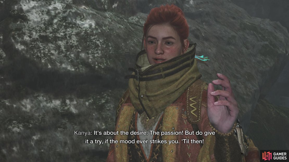 When you reach the Scarlet Forest you&rsquo;ll be able to start with Kanya&rsquo;s fishing side quests,