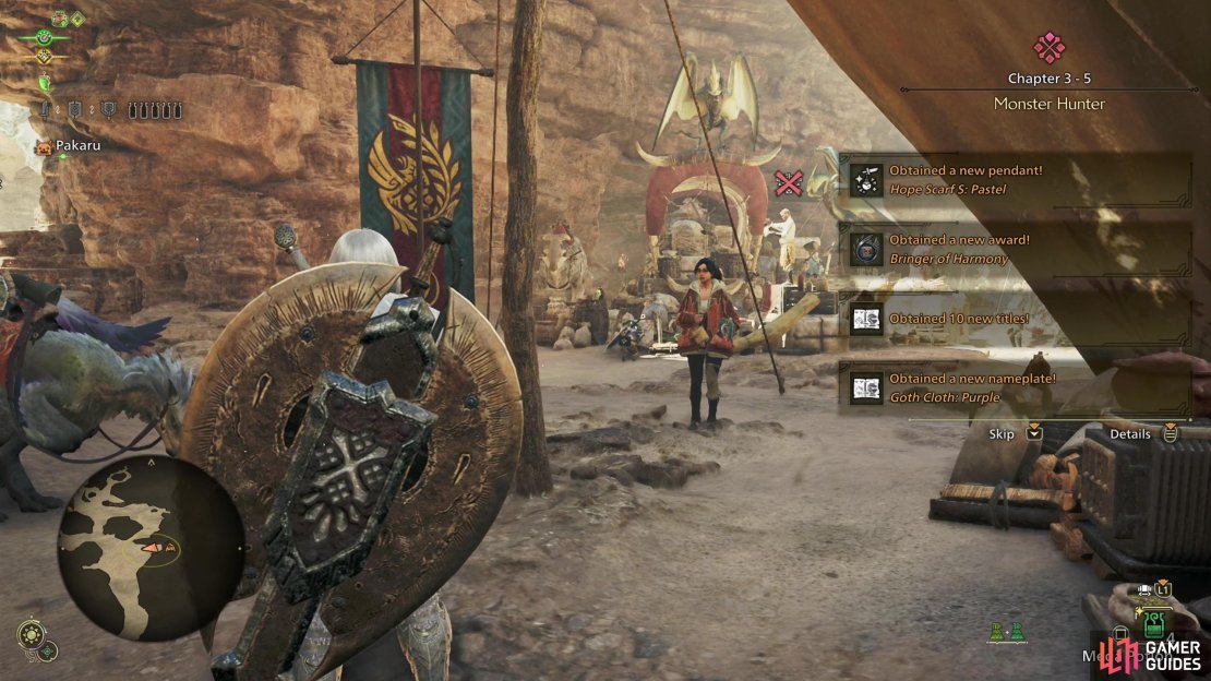 You&rsquo;ll unlock numerous titles as you complete the main questline.