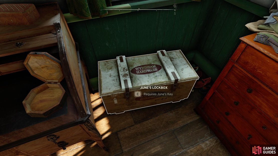 While searching Wyndham Village you&rsquo;ll find June&rsquo;s Lockbox in the Village Hall.