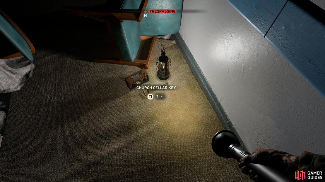 The Church Cellar Key can be found in The Interchange&rsquo;s Medical department.